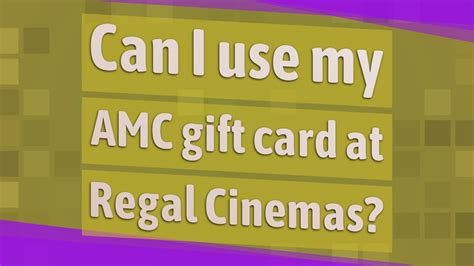 Where Can I Use An Amc Gift Card